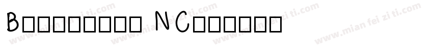 Burvetica NC字体转换